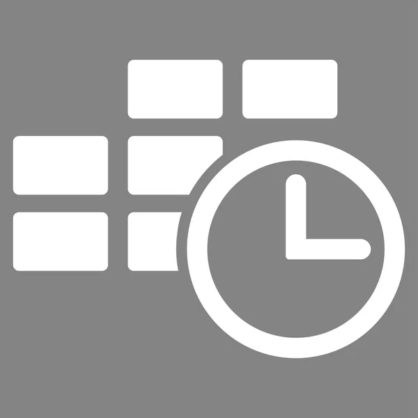Ikona tabeli czasu — Zdjęcie stockowe