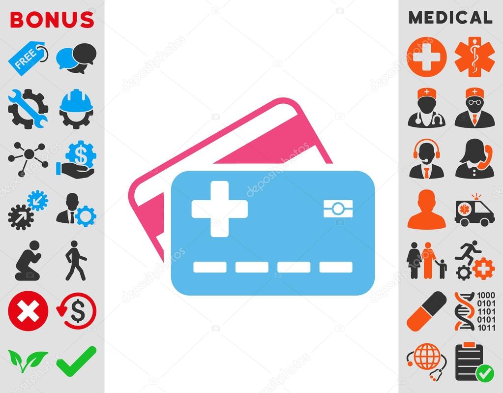 Medical Insurance Cards Icon