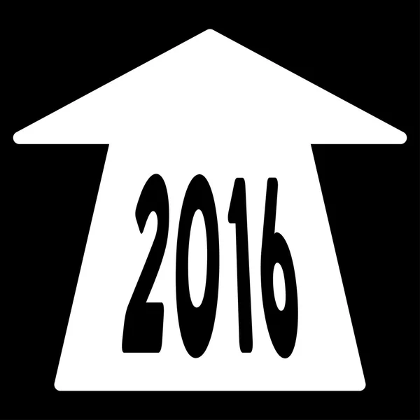 2016 Icono del camino futuro — Vector de stock