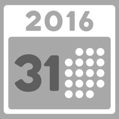 Son 2016 ay gün simgesi