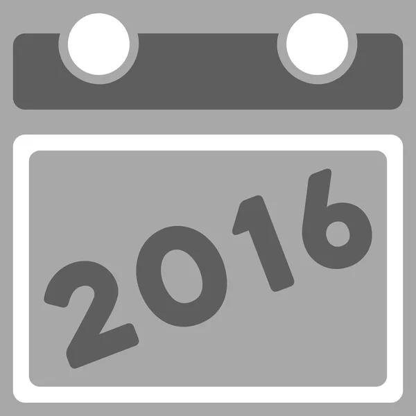 2016 Icono organizador — Vector de stock