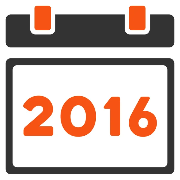 2016 Icono organizador — Vector de stock