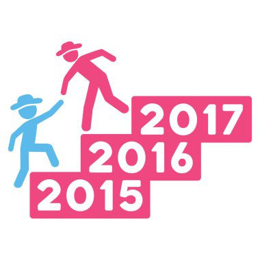 Erkek yıllık yardım simgesi