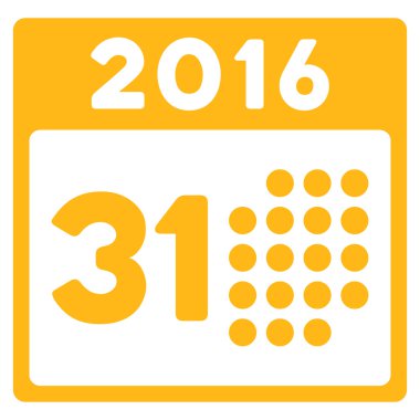 Son 2016 ay gün simgesi
