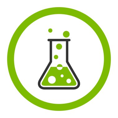 Sıvı yuvarlak vektör simge kaynar