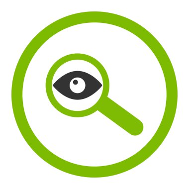 Yuvarlak vektör simge araştırmak