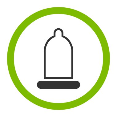 Koruyucu yuvarlak vektör simgesi