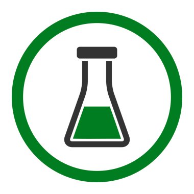 Şişesi yuvarlak vektör simgesi