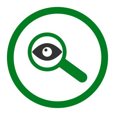 Yuvarlak vektör simge araştırmak