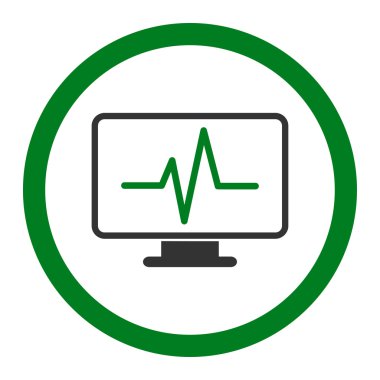 Yuvarlak vektör simge izleme