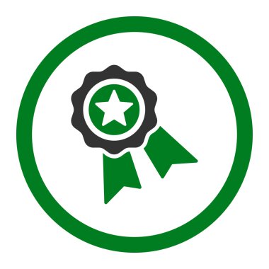 Kalite mühür vektör simge yuvarlak