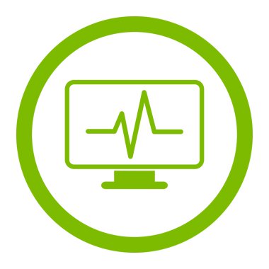 Yuvarlak vektör simge izleme