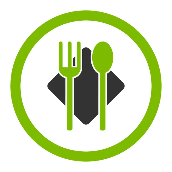 Nutrition rundade vektor Icon — Stock vektor