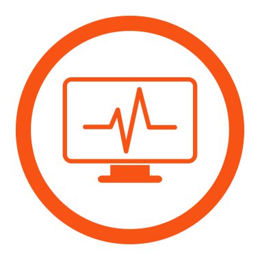 Yuvarlak vektör simge izleme