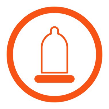 Koruyucu yuvarlak vektör simgesi