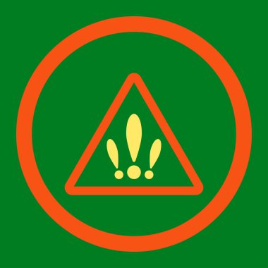 Birden fazla sorun yuvarlak vektör simgesi