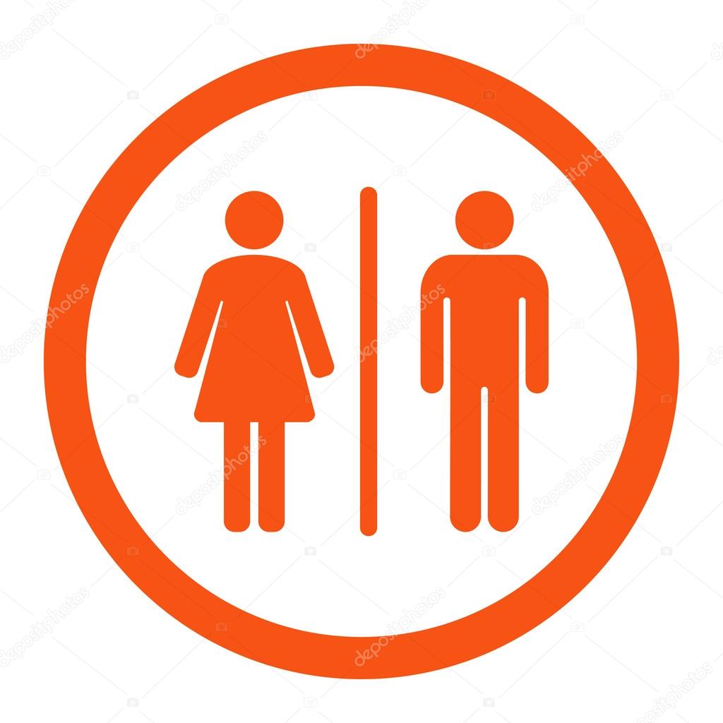Toilets Rounded Vector Icon