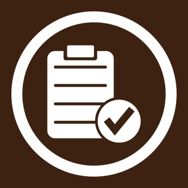 Form yuvarlak vektör simge uygulamak