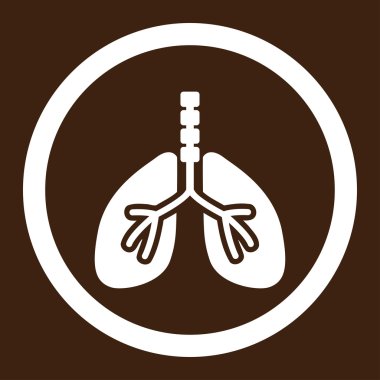 Sistem yuvarlak vektör simge nefes