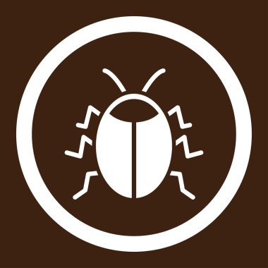 Hata yuvarlak vektör simgesi