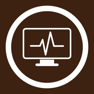 Yuvarlak vektör simge izleme