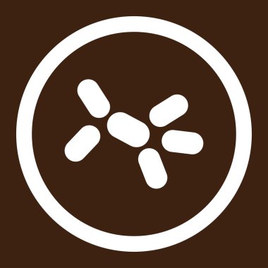 Maya yuvarlak vektör simgesi