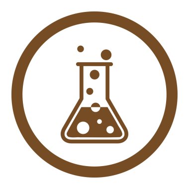 Sıvı yuvarlak vektör simge kaynar