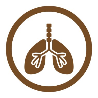 Sistem yuvarlak vektör simge nefes