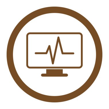 Yuvarlak vektör simge izleme