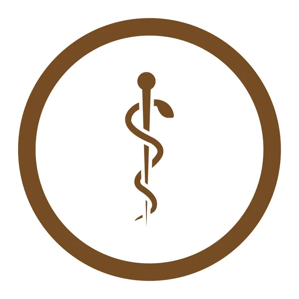 Ac medical Rotunjit Vector Icon — Vector de stoc