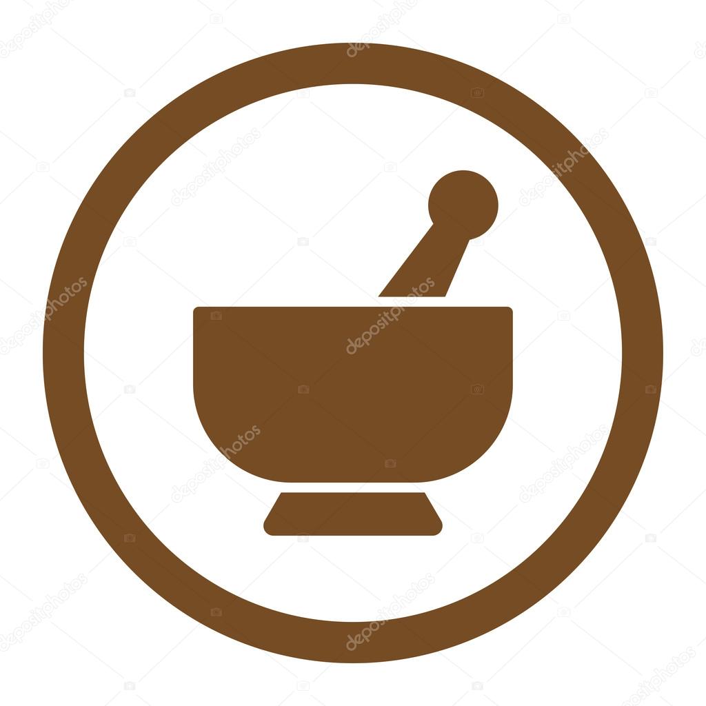 Mortar Rounded Vector Icon