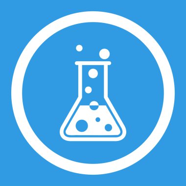 Sıvı yuvarlak vektör simge kaynar