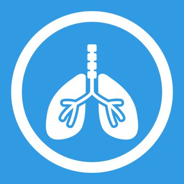 Sistem yuvarlak vektör simge nefes