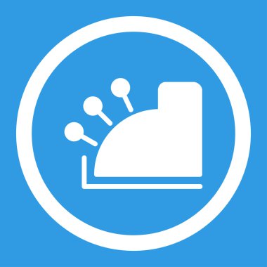 Para yuvarlak vektör simgesi