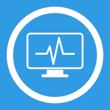 Yuvarlak vektör simge izleme