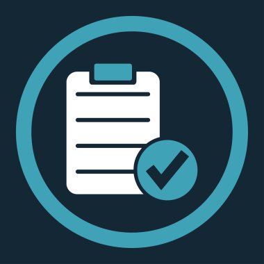 Form yuvarlak vektör simge uygulamak