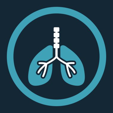 Sistem yuvarlak vektör simge nefes