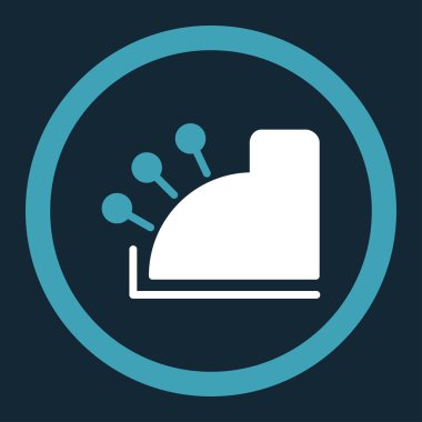 Para yuvarlak vektör simgesi