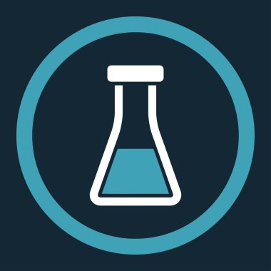 Şişesi yuvarlak vektör simgesi