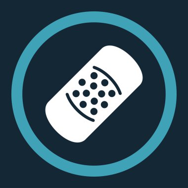 Yama yuvarlak vektör simgesi