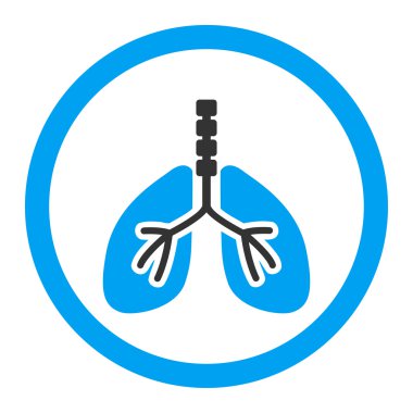 Sistem yuvarlak vektör simge nefes