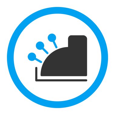 Para yuvarlak vektör simgesi