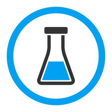 Şişesi yuvarlak vektör simgesi