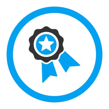 Kalite mühür vektör simge yuvarlak