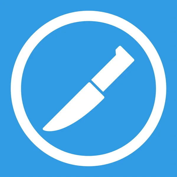 Kés lekerekített Vector Icon — Stock Vector