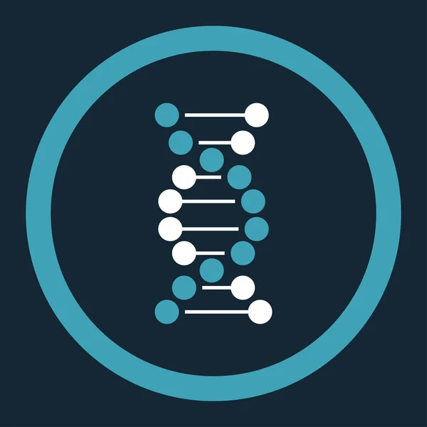DNA spirála zaoblené vektorové ikony — Stockový vektor
