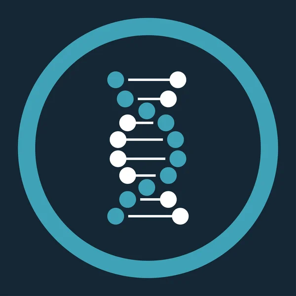 Icône vectorielle arrondie d'ADN — Image vectorielle