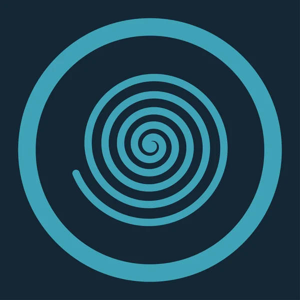 Icône vectorielle arrondie d'hypnose — Image vectorielle