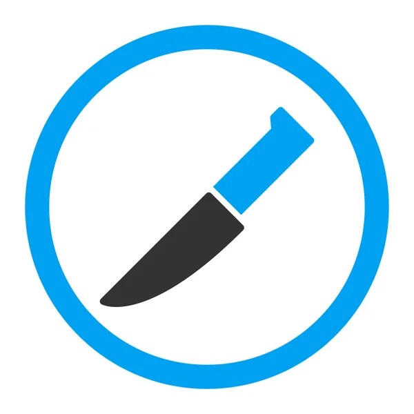 Kniv rundade vektor Icon — Stock vektor