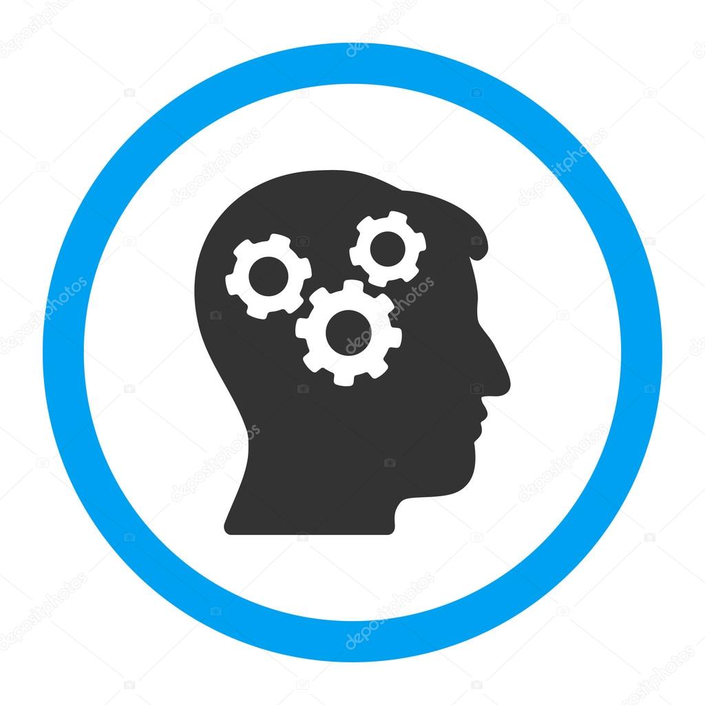 Mind Rounded Vector Icon